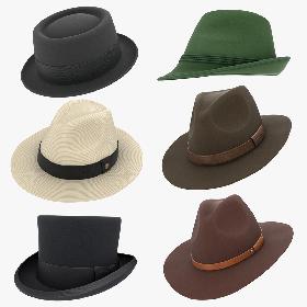 Hat Collection 4 3D